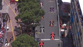 2017 Monaco Grand Prix Race Hightlights